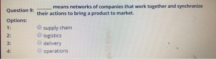 means networks of companies that work together