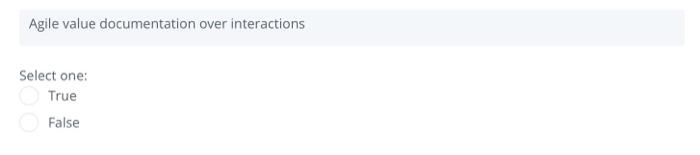 Agile value documentation over interactions