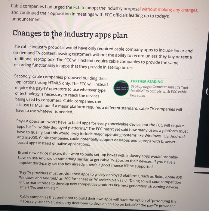 after reading article what the impact will this