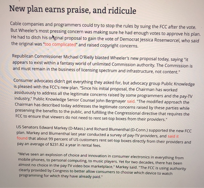 after reading article what the impact will this