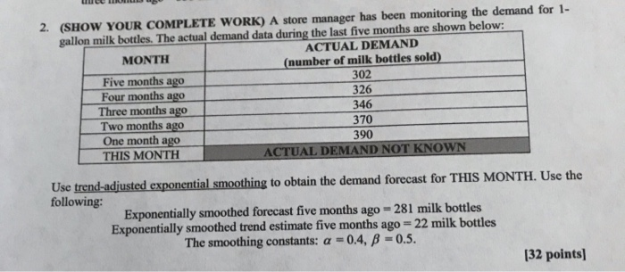 complete on paper and show all work, anything