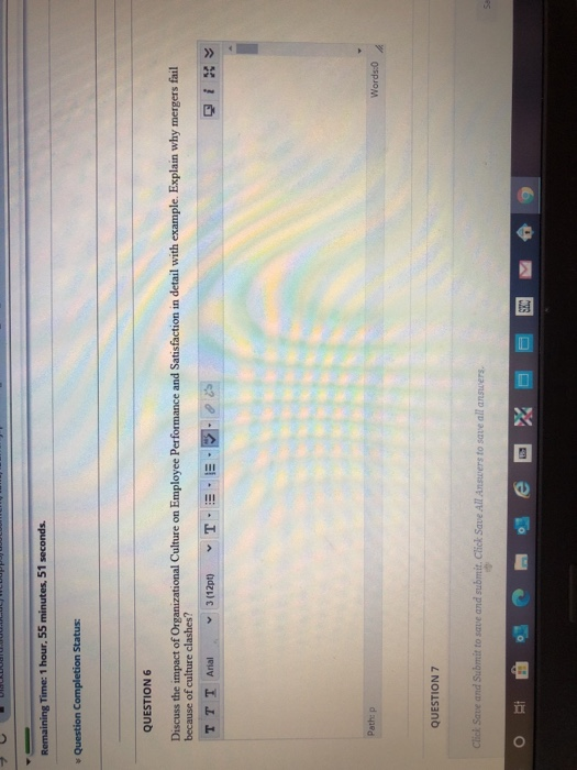 Remaining Time: 1 hour, 55 minutes, 51 seconds.