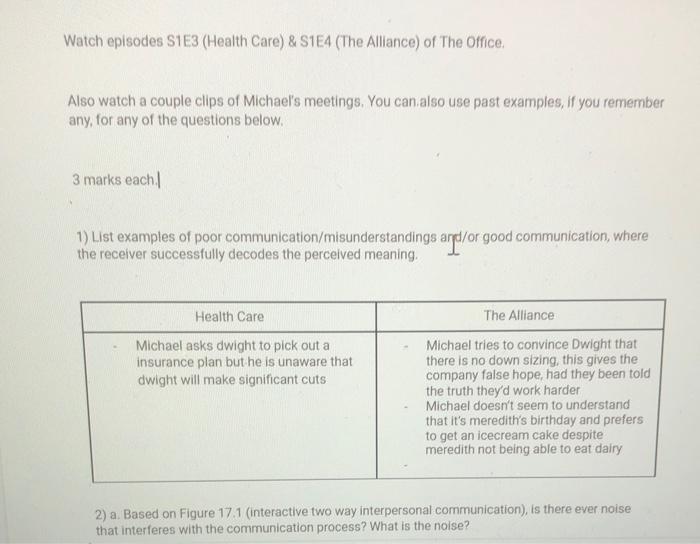 ignore what is under question 1 Watch episodes