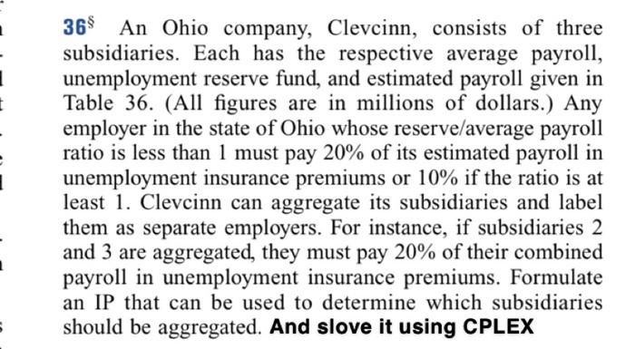 An Ohio company, Clevcinn, consists of three