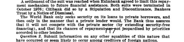 A settlement of the suit was reached when