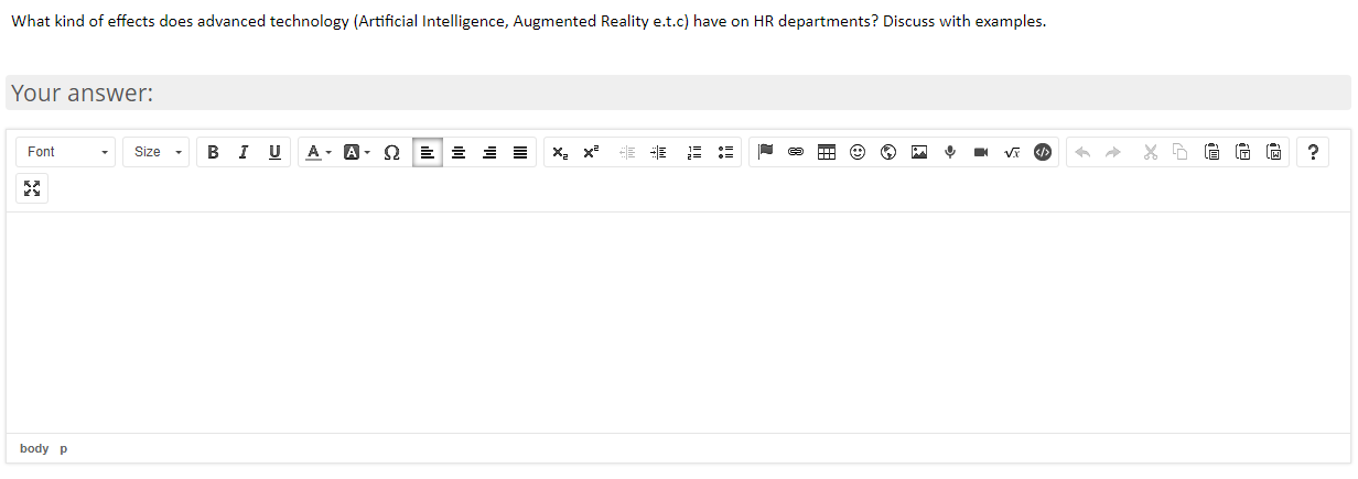 What kind of effects does advanced technology