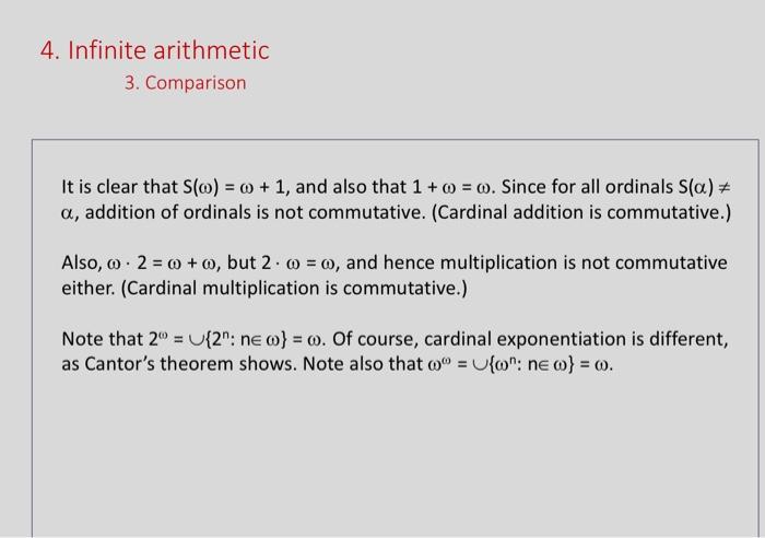 Describe +2 and 2 in English without using