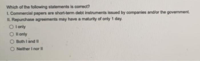 Which of the following statements is correct? 1.