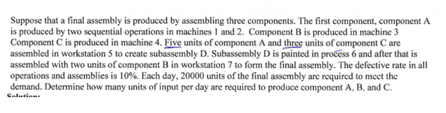 PLEASE SOLVE BY HAND Suppose that a final