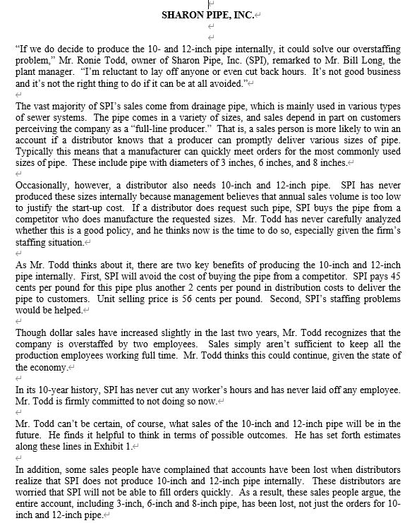 Why do sales people want to produce 10-12 inch