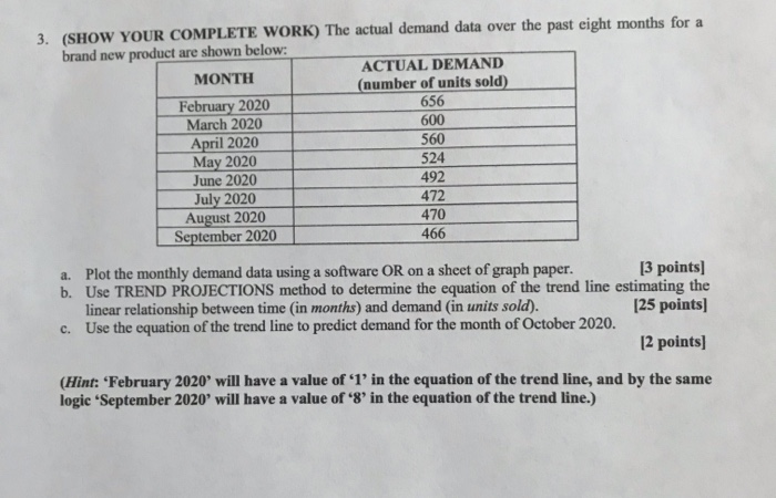 complete on paper and show all work, anything