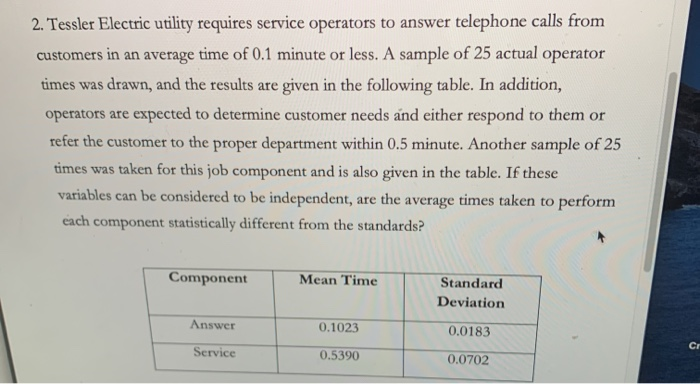 please use hypothesis testing to solve this