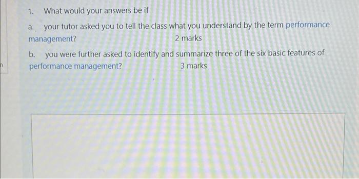 human resource management Various human resource