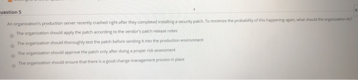 Question 3 0.5 points a You are at an information