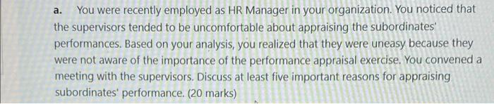 human resource management Various human resource