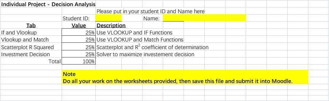 If you can please send me the full excel file by