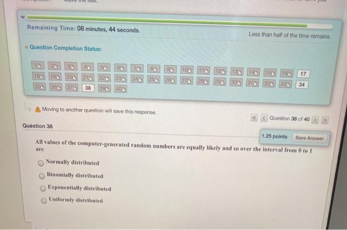 ol Remaining Time: 08 minutes, 44 seconds. Less
