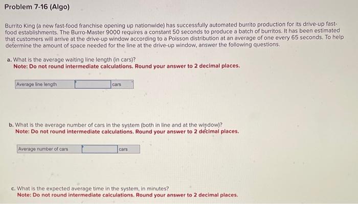 Burrito King (a new fast-food franchise opening