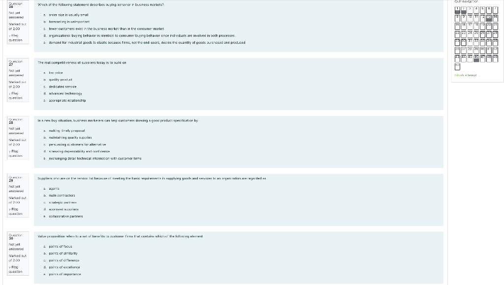 Which of the following statement describes buying