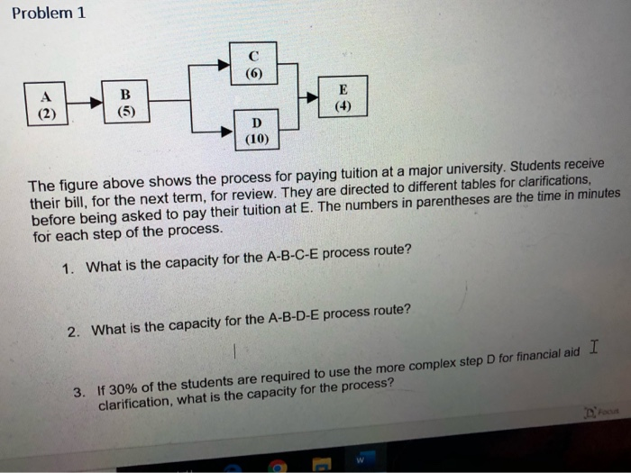 Problem 1 (2) D (10) The figure above shows the