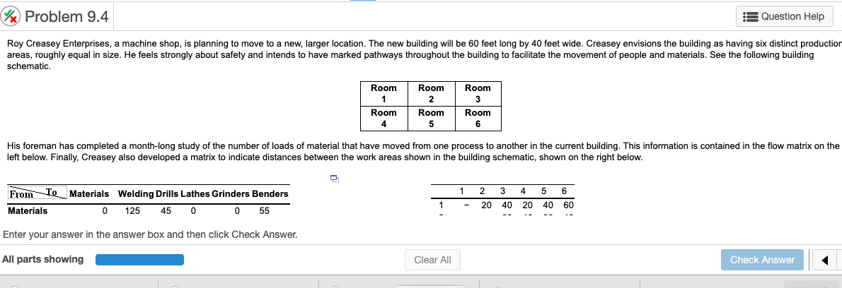 4x Problem 9.4 Question Help Roy Creasey