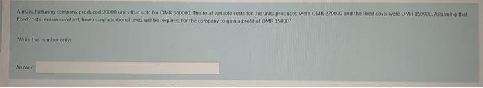 JUST NEED OPTION no need explain NO need for