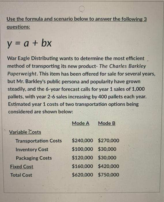 Use the formula and scenario below to answer the