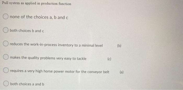 A flexible manufacturing system (FMS) should not