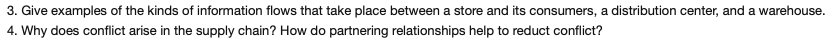 3. Give examples of the kinds of information
