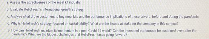 Hellofresh: Will meal kit home deliveries still