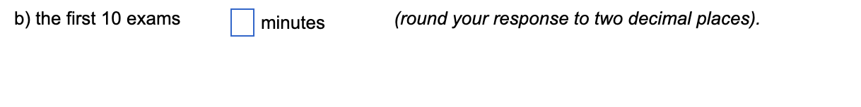 If Professor Laurie Macdonald takes 18 minutes to
