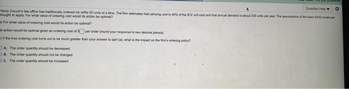 Question enry Crouch' to office has traditional