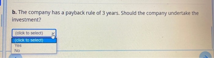 Kabab Co. is considering a $200,000 investment,