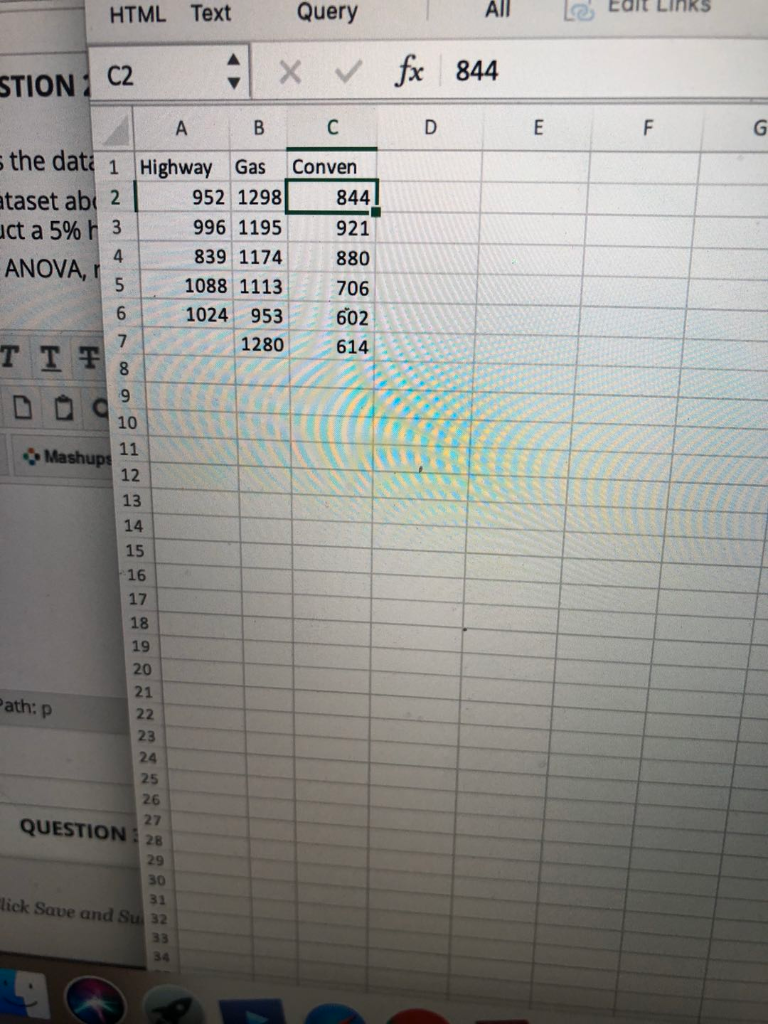 HTML Text Query All La Edit Links X & fx 844