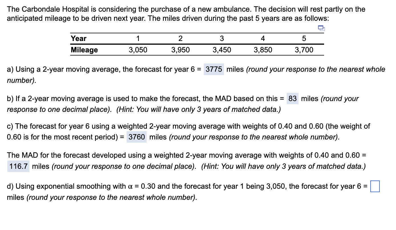 Just D! Thanks so much. The Carbondale Hospital