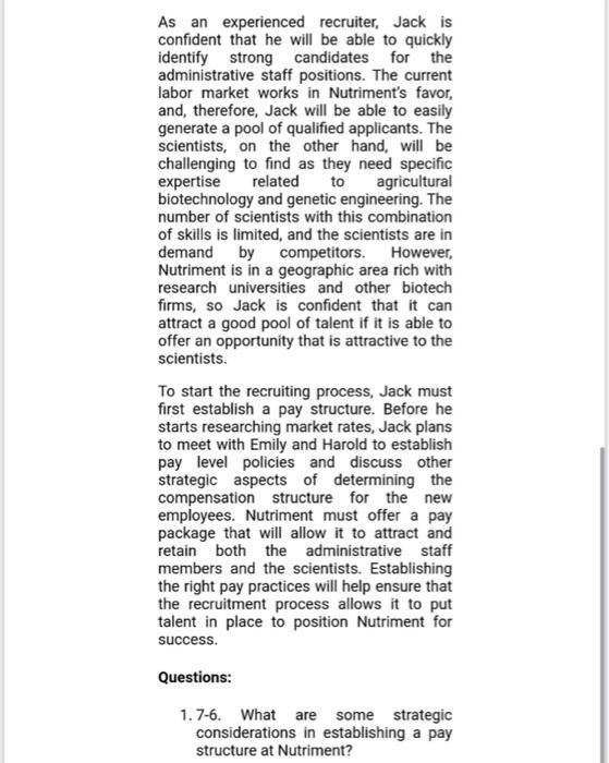 HR ( compensation and benefits ) 1.7-6. What are