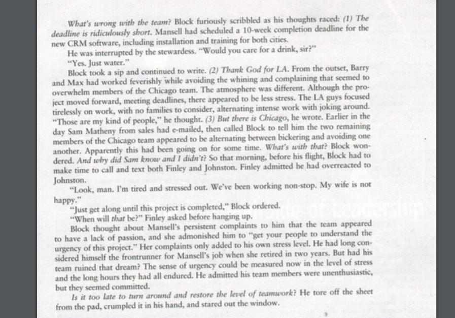 an executive summary of the case study file about