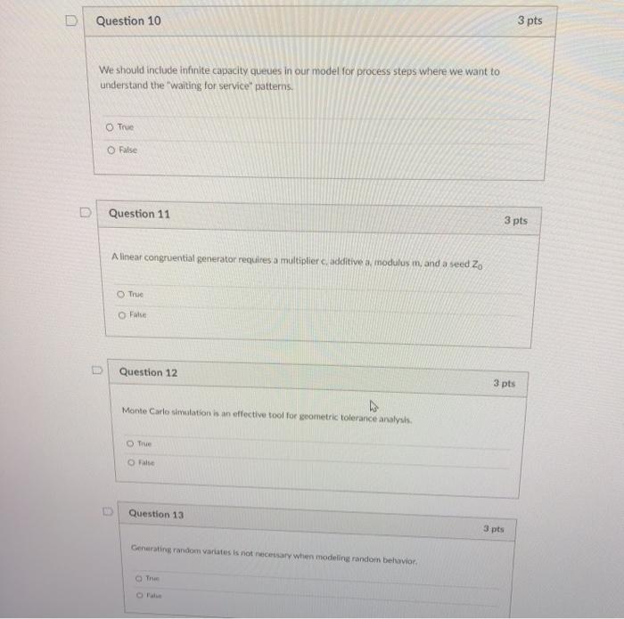 help plz Question 10 3 pts We should include