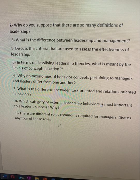 2- Why do you suppose that there are so many