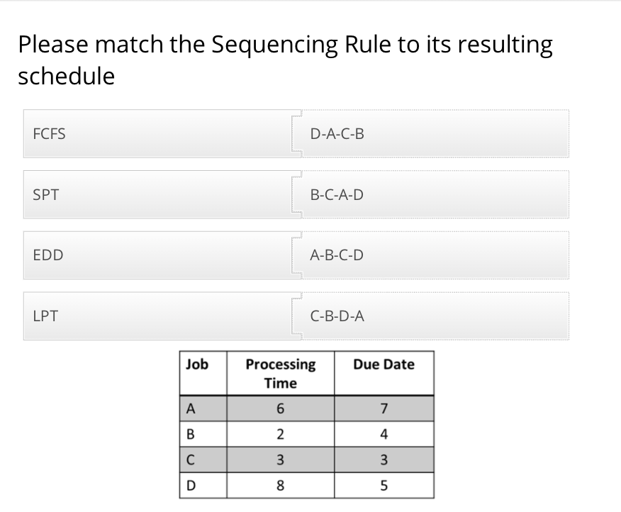 Match the numbers or values in the right column