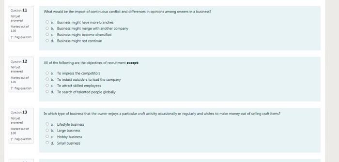 help me here i have exam 11 No wered Wared to 100