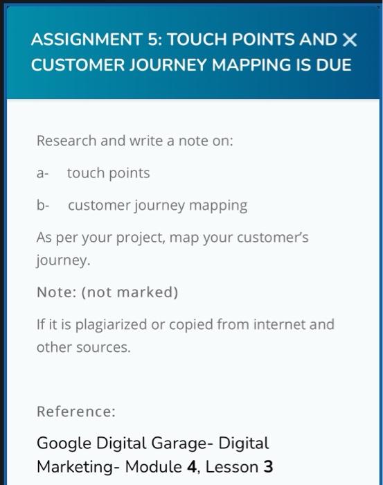google digital garage digital marketing module 4