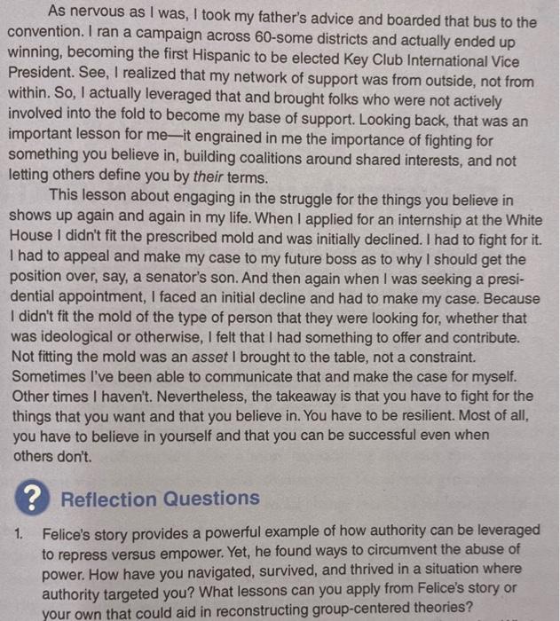 200-250 word response to the question at the end.