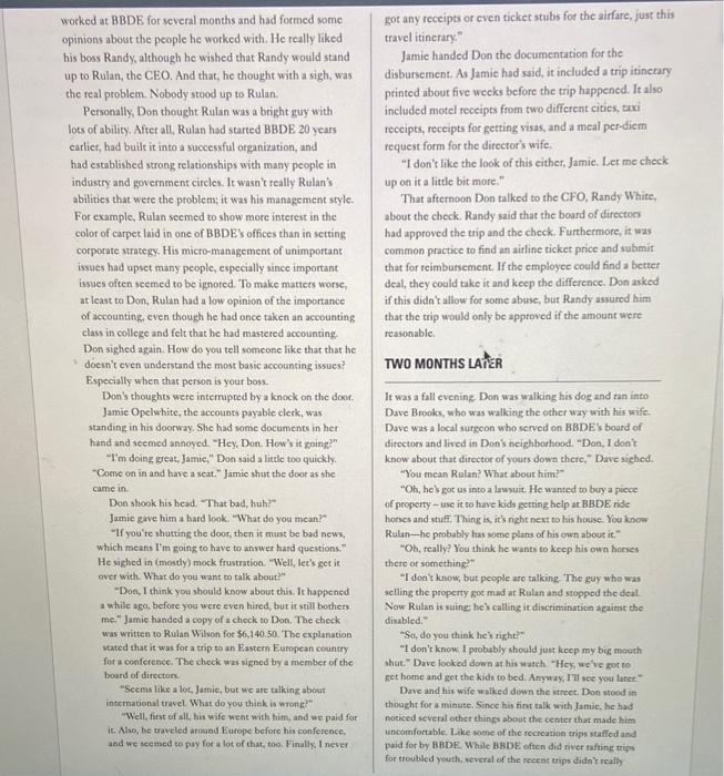 number 1-5 please The BBDE Health Center: A Case