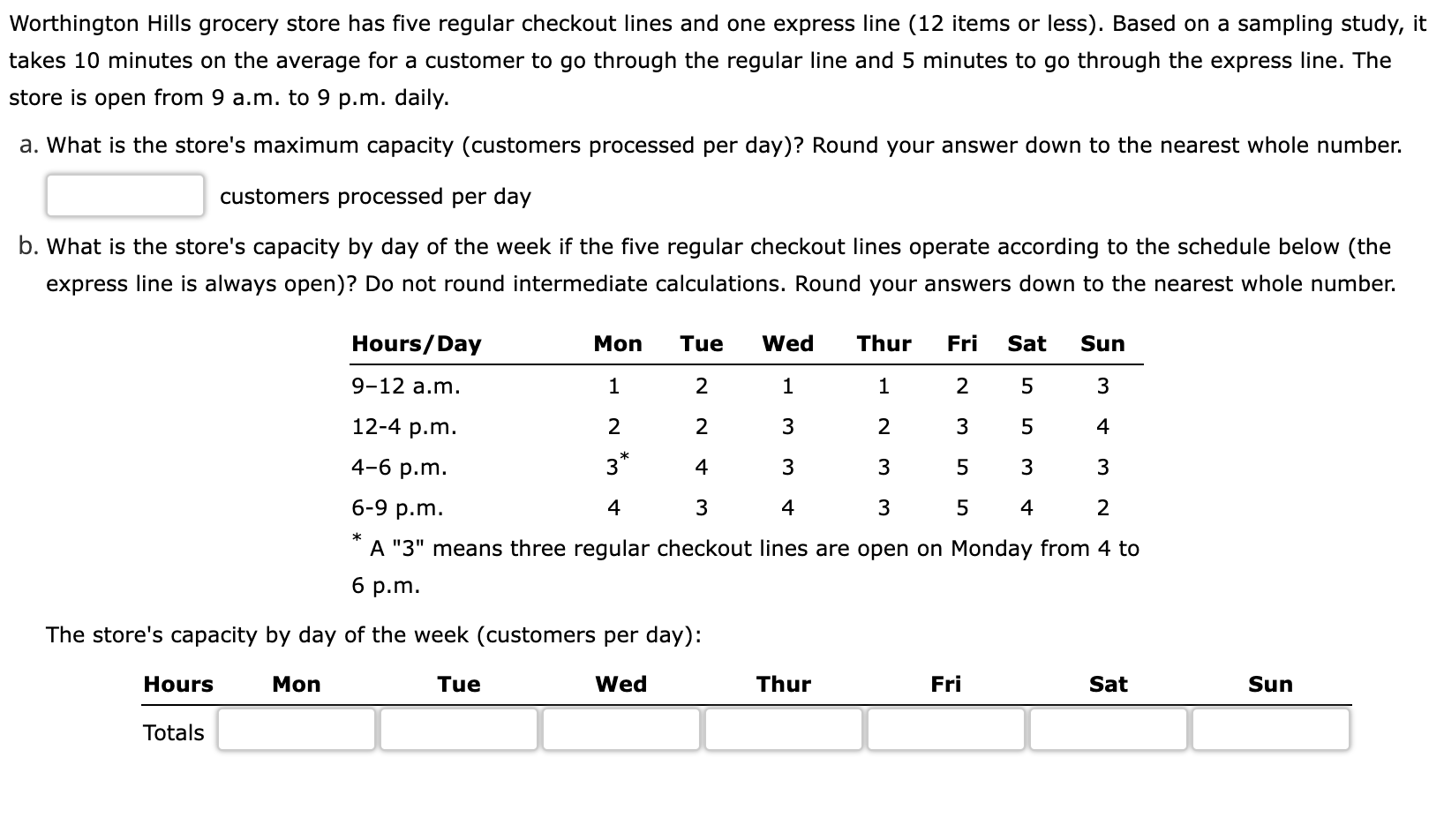 no more information provided on the question