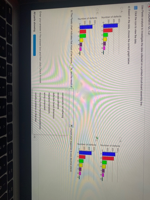 Fluier o.15 Use Pareto analysis to investigate