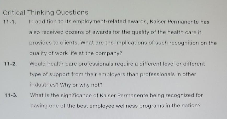 Behind the Scenes Aligning a Workforce with a