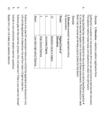 Assignment Details: Design a Recruitment and