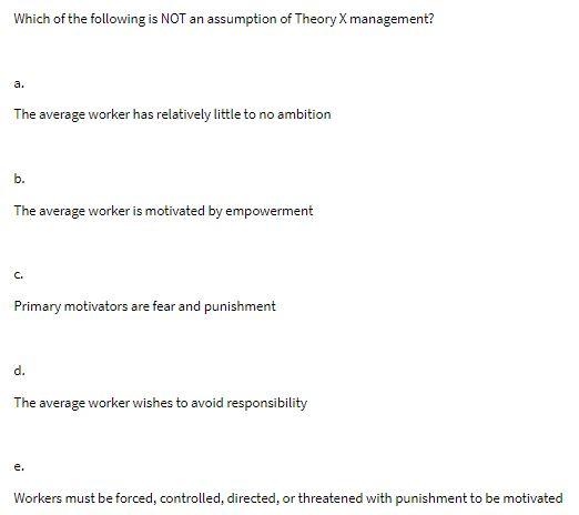 Which of the following is NOT an assumption of