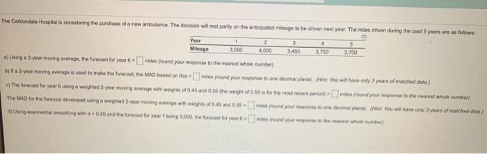 1 2 3 5 4 3.750 The Carbondale Hospital is